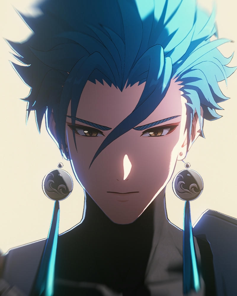 hình anime nam ngầu tone