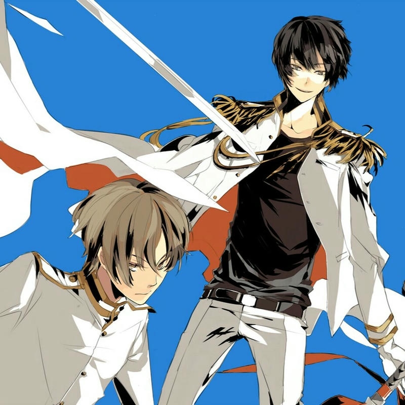 hình anime nam tone tối