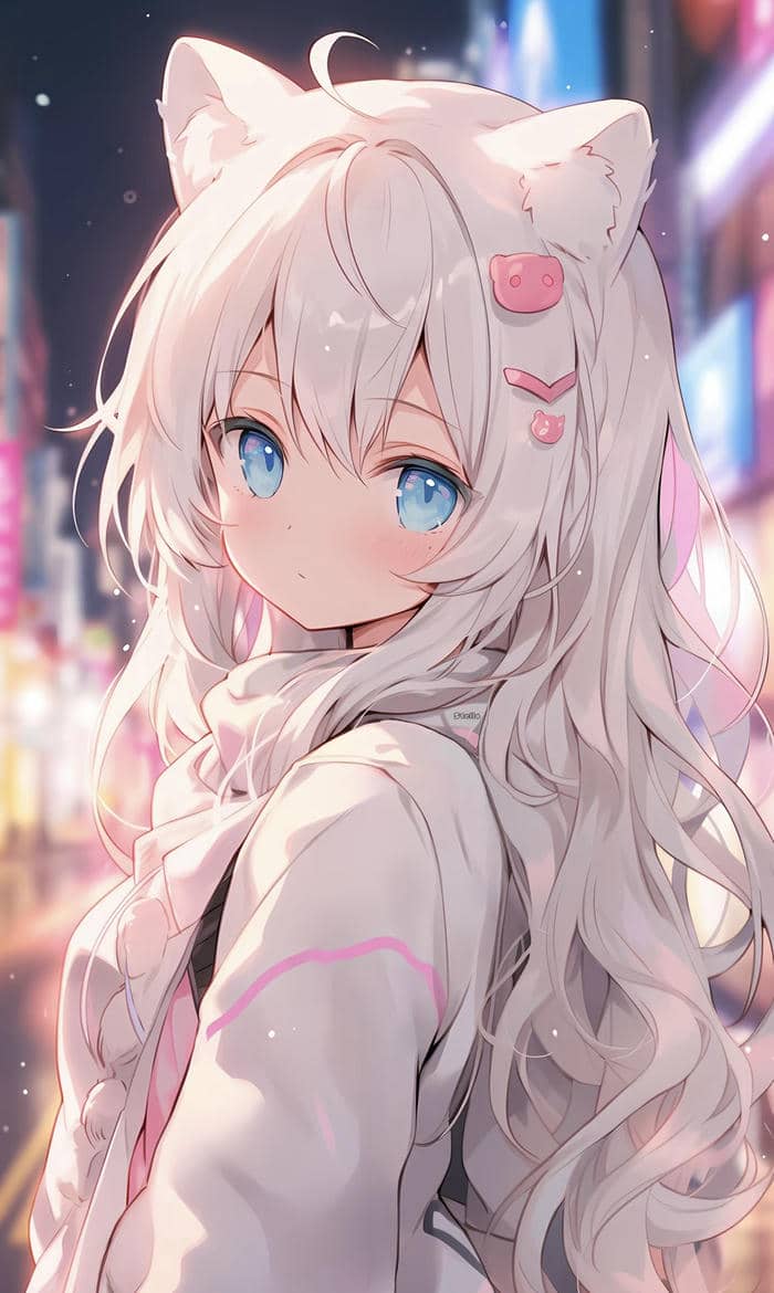 hình anime nữ nhân vật ngầu