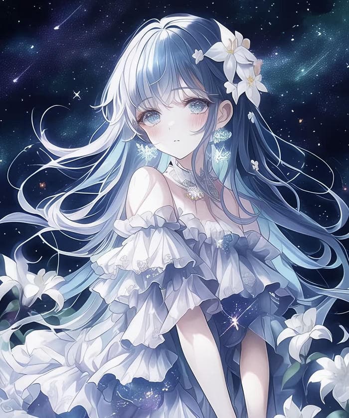 hình anime sắc màu dịu