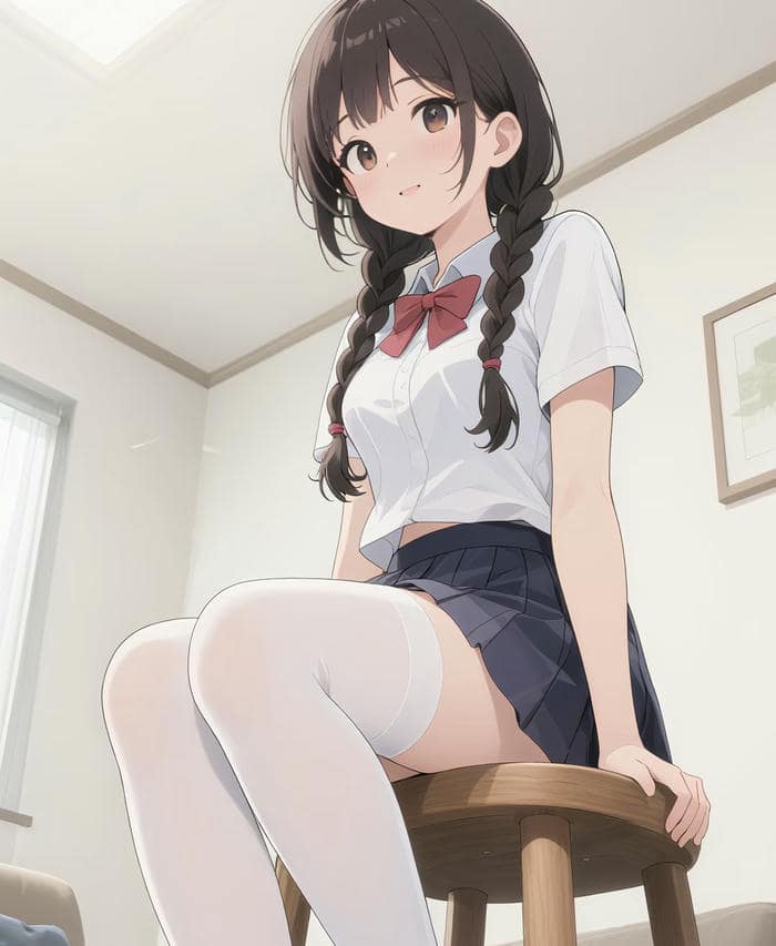 hình mô tả anime học sinh