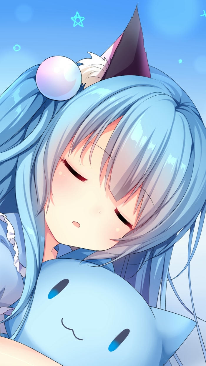 hình nền anime nữ ánh sáng