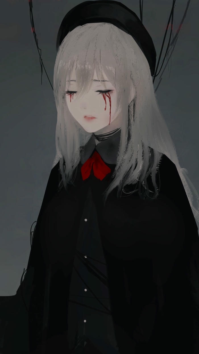 hình nền anime nữ dịu dàng