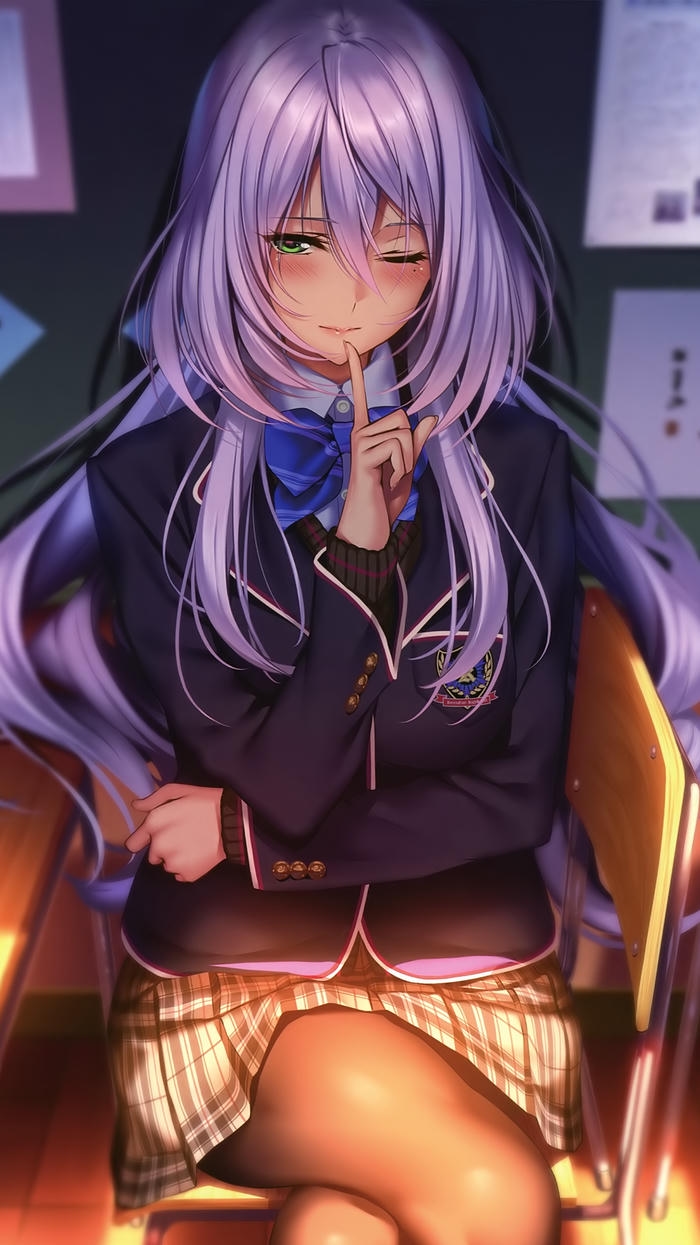 hình nền anime nữ lung linh