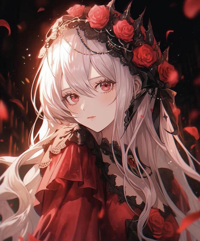 khung cảnh anime công chúa lạnh