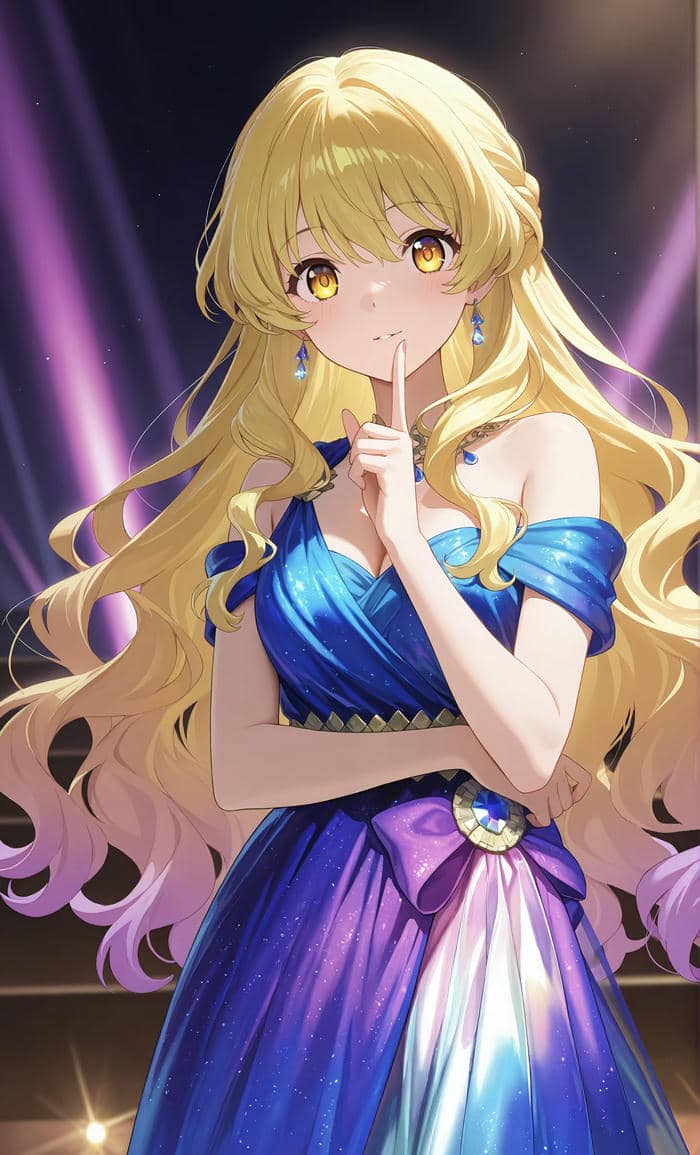 khung cảnh anime mái vàng