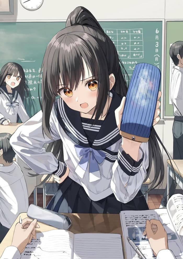 khung hình anime trường lớp