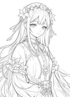 Kho 99+ ảnh tô màu anime đẹp và dễ sáng tạo cho mọi lứa tuổi - Featured post in Tranh tô màu