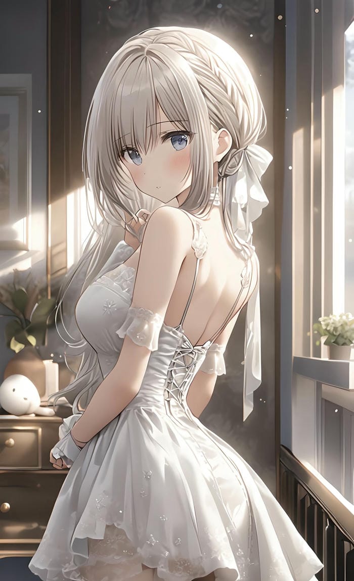 nhân vật anime cô gái dễ thương