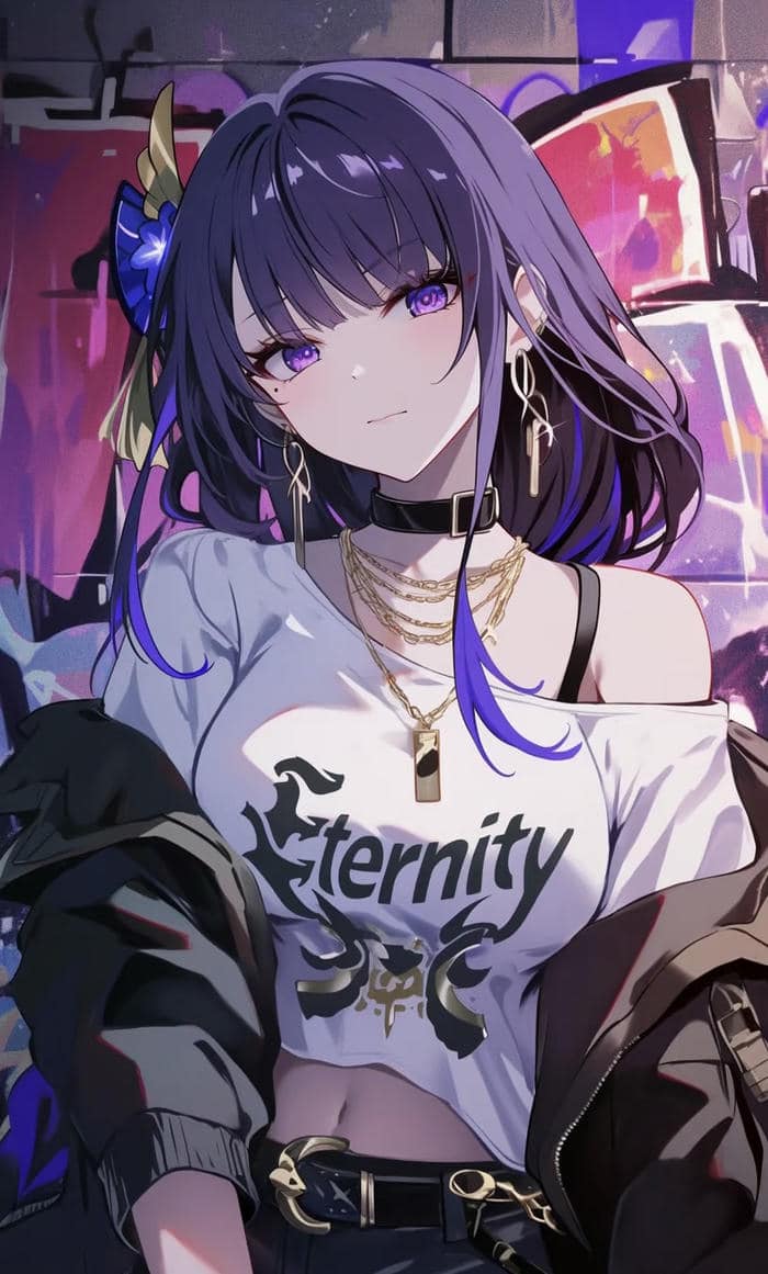 nữ anime cá tính ấn tượng