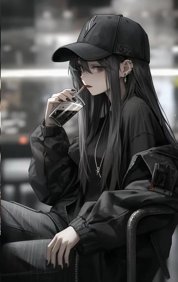 nữ anime lạnh lùng mềm mại