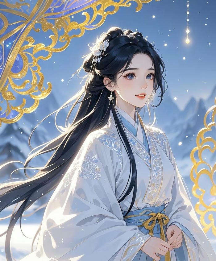 nữ anime phong cách cổ trang