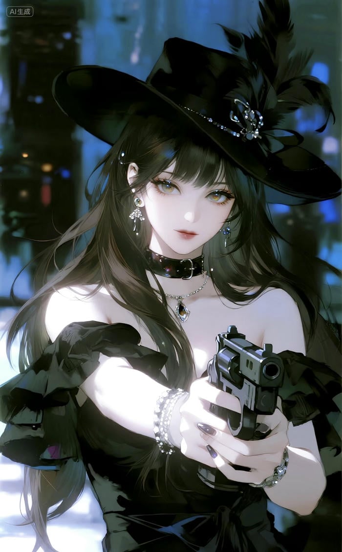 nữ anime sắc lạnh