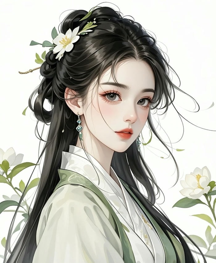 nữ anime truyền thống nhẹ nhàng