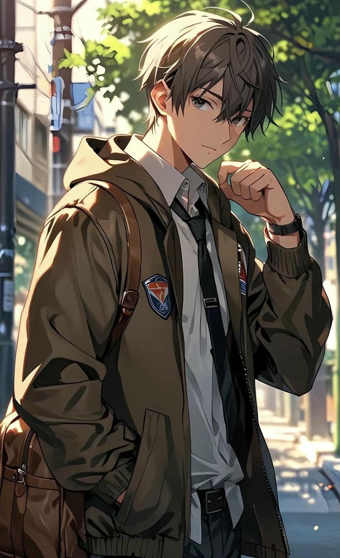 snapshot anime học đường nam