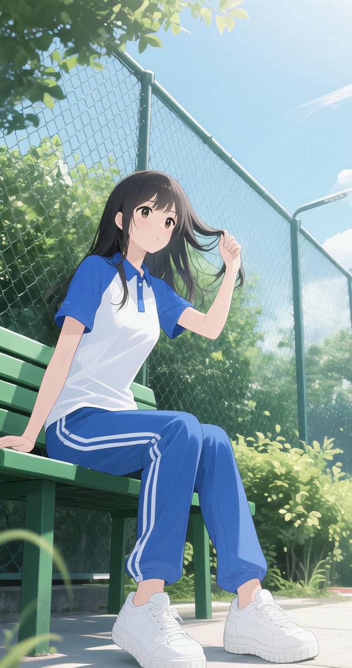 tạo hình anime chủ đề học đường