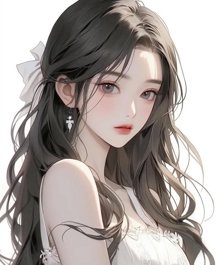 visual art anime công chúa lạnh