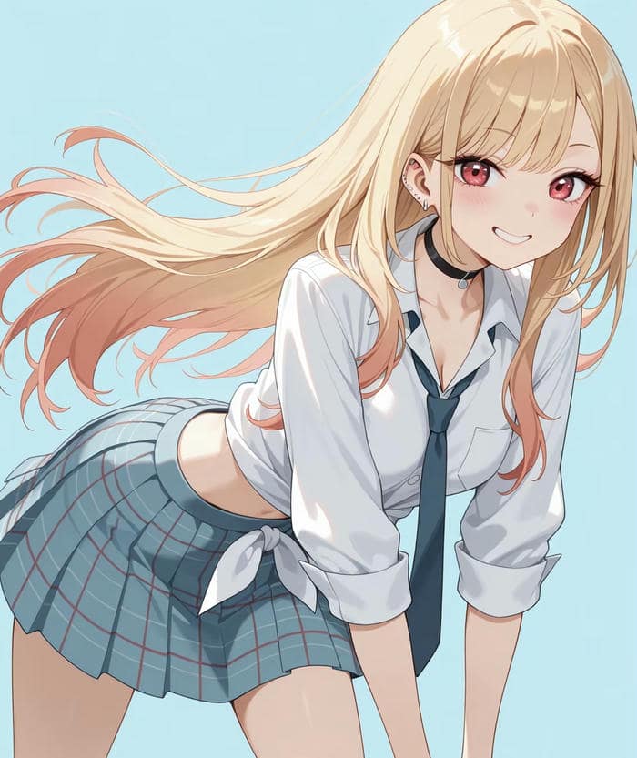 visual art anime trường lớp