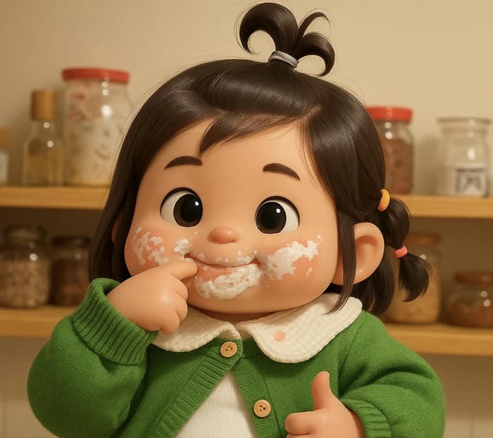 Ảnh em bé cute chibi đẹp