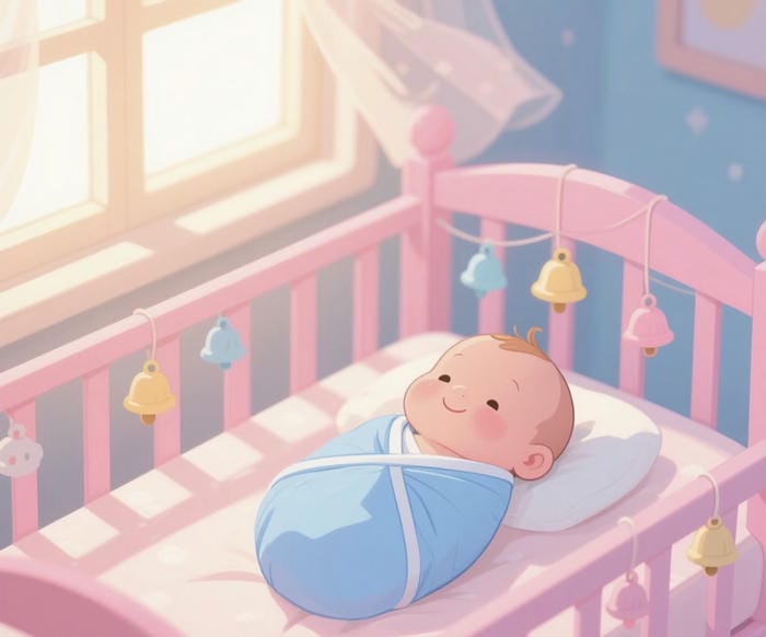 Ảnh em bé sơ sinh chibi vừa chào đời