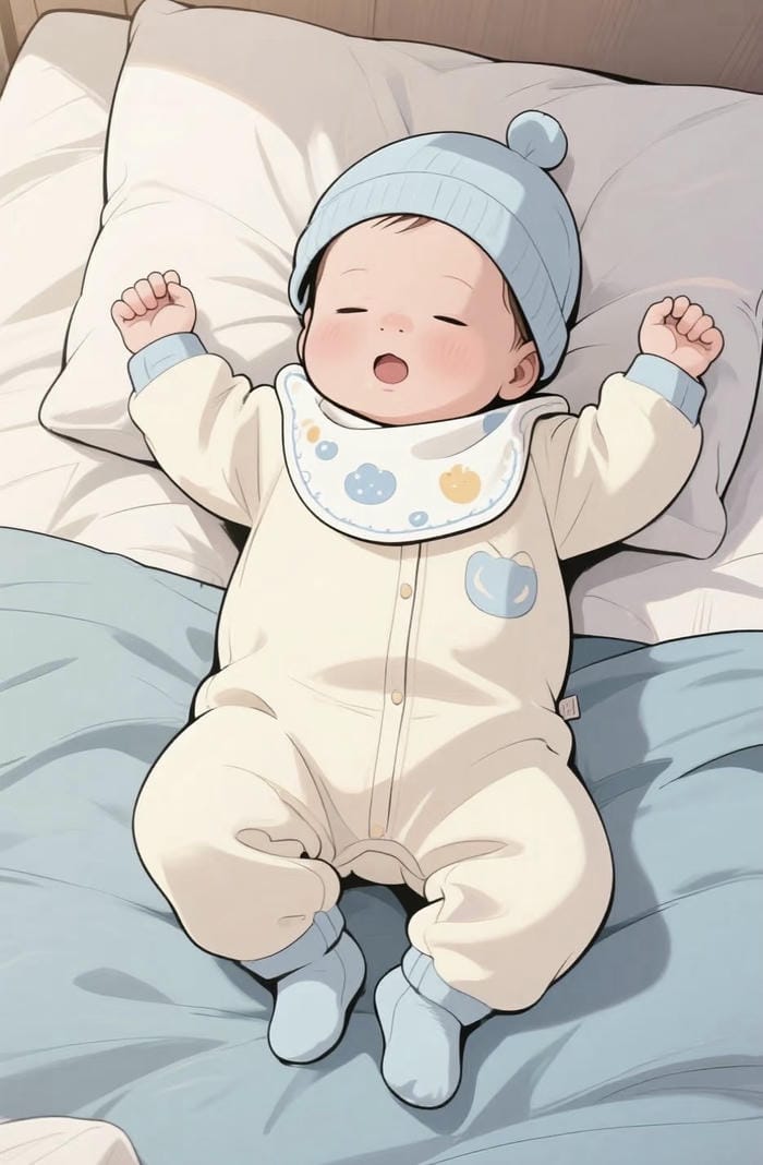 Em bé chibi dễ thương hoạt hình