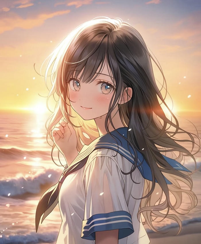 ảnh anime bóng chiều