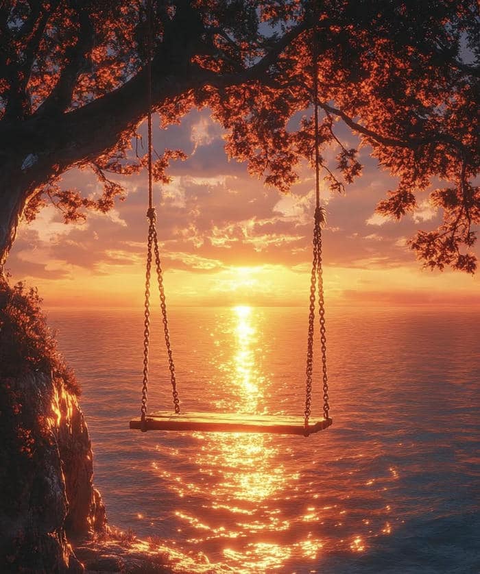 ảnh anime hoàng hôn đẹp(1)