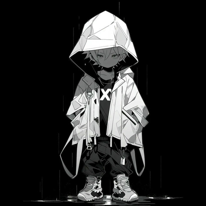 ảnh avatar đen trắng phong cách cổ