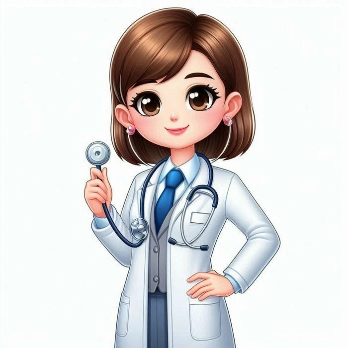 ảnh bác sĩ chibi xinh yêu