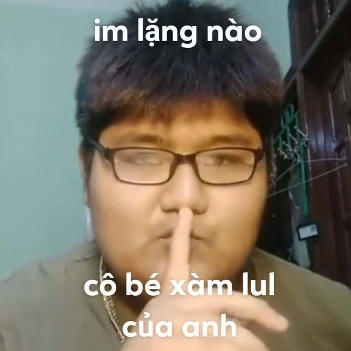 ảnh chế giữ im lặng cực hài hước và bá đạo