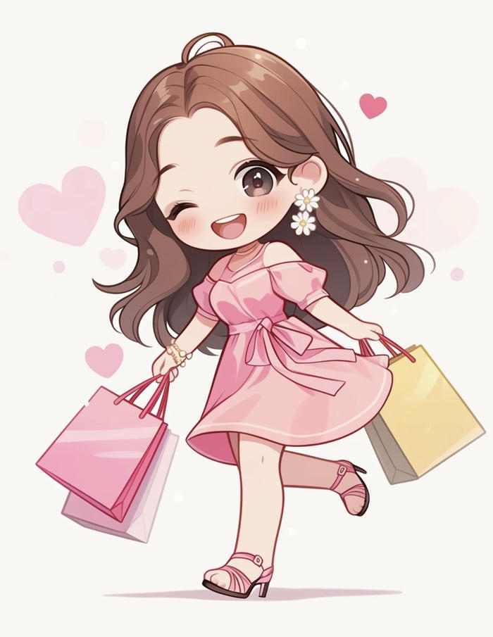 ảnh chibi nữ dễ thương nhìn là mê