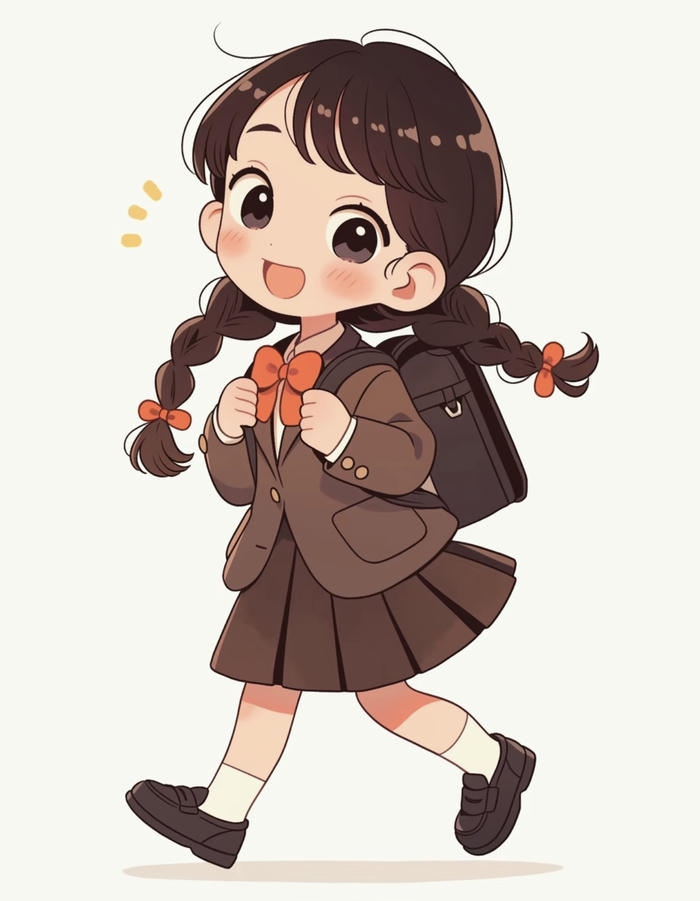 ảnh chibi nữ ngọt ngào dễ thương đáng yêu