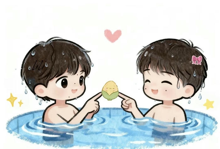 ảnh đam mĩ chibi ngoài trời