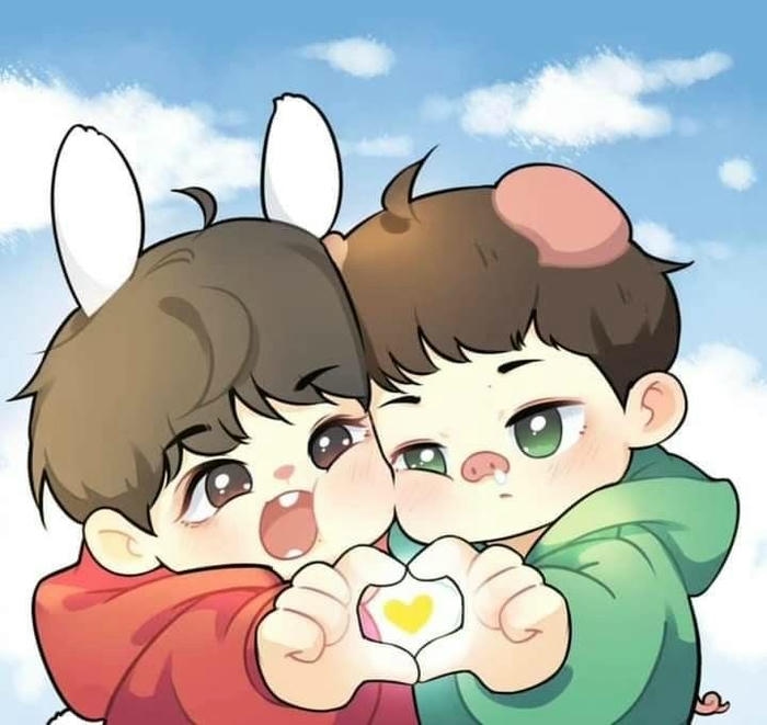 ảnh đam mĩ chibi tình cảm