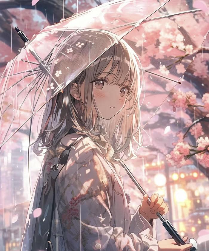 anime bên gốc anh đào