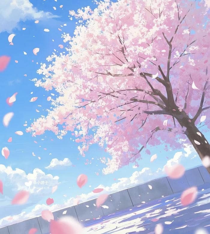 anime bên hàng anh đào