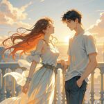 anime bên hoàng hôn