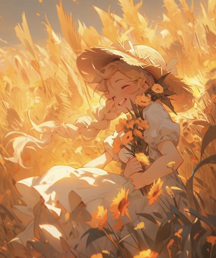 anime bên hướng dương