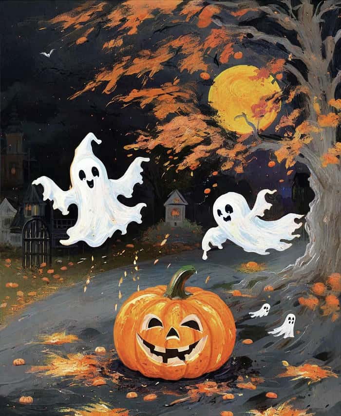 anime hiện diện hồn ma