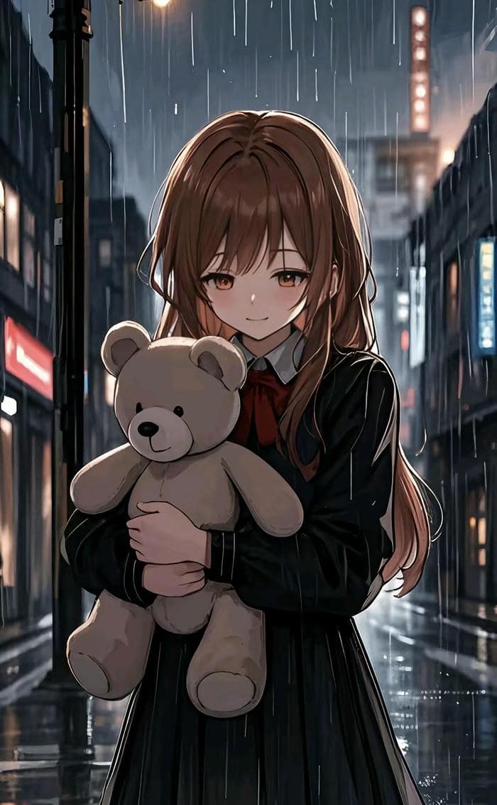 anime mưa buồn một mình