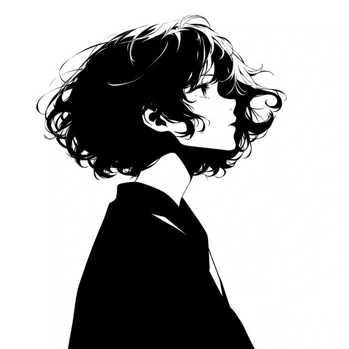 avatar đen trắng hình ảnh cảm xúc