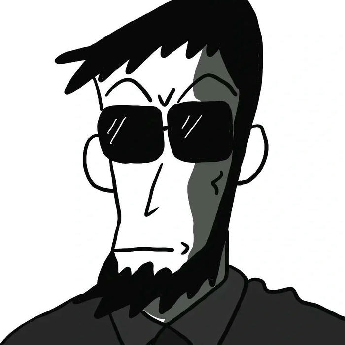 avatar đen trắng phong cách tinh tế