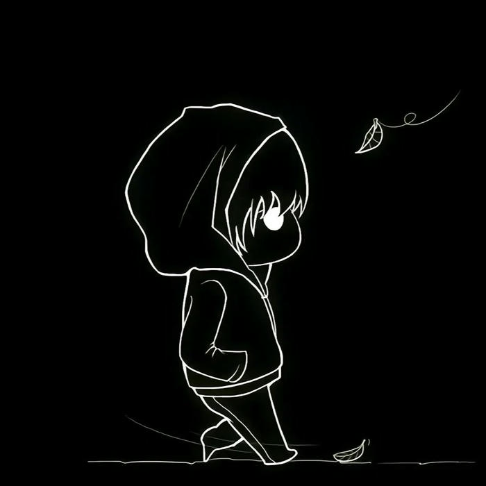 avatar đen trắng phong cách tối giản