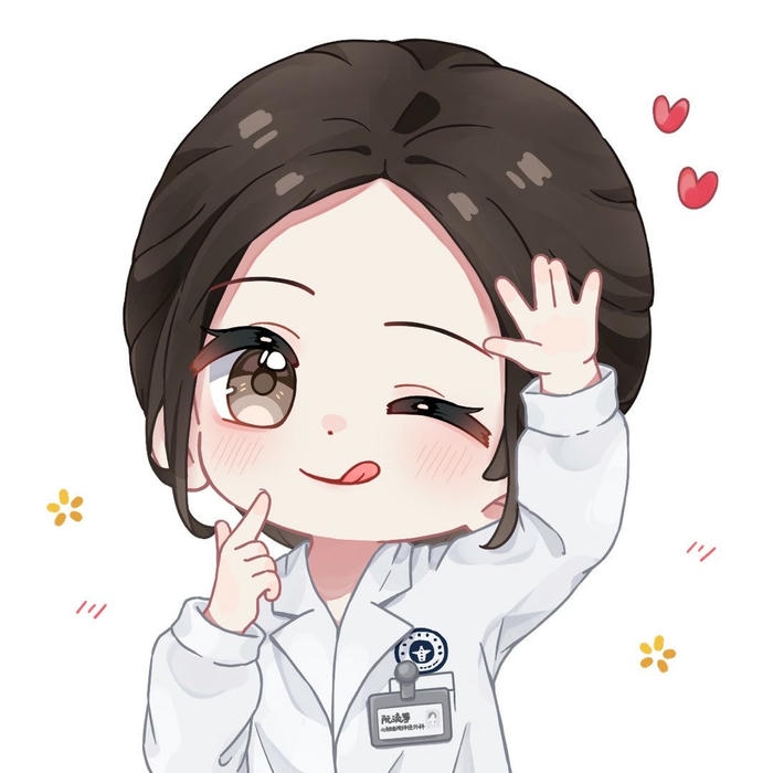 bác sĩ chibi dễ thương thân thiện