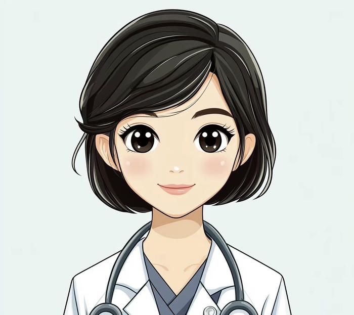 bác sĩ chibi đẹp theo phong cách