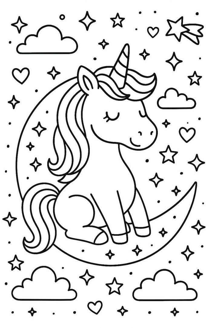 các trang tô sao cảm hứng sáng tạo dễ tô