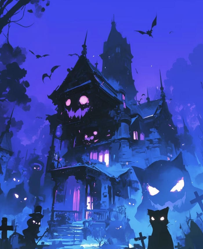 cảnh anime bí ẩn