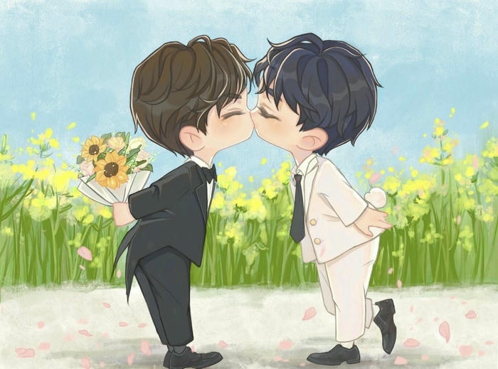 cặp đôi đam mĩ chibi