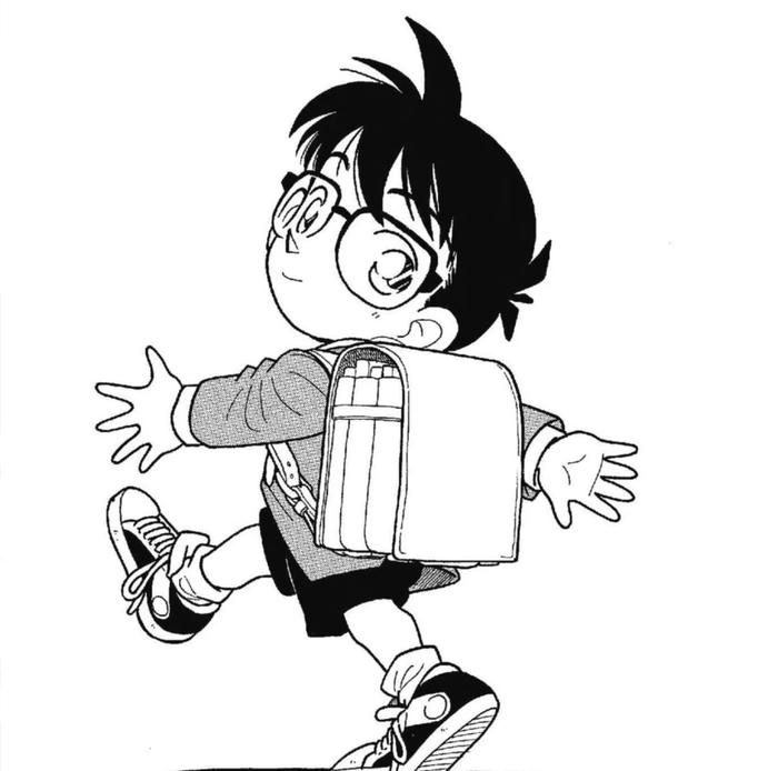 chibi conan dễ thương nhẹ nhàng