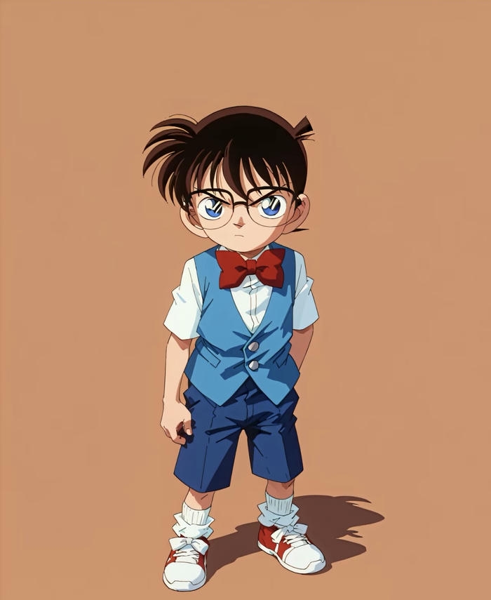 chibi conan phong cách anime siêu cute